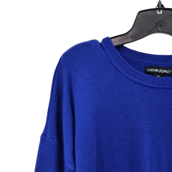 Cynthia Rowley Women's 100% Merino Wool Pullover Sweater - M - Picture 2 of 6